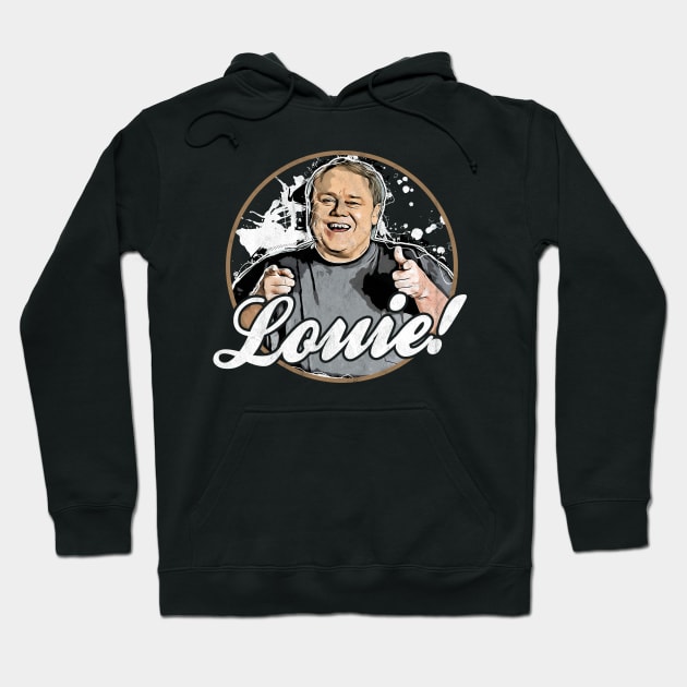 Louie Anderson Hoodie by karutees